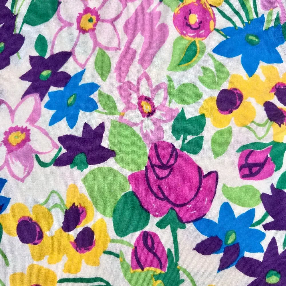 J. Crew | Women | Margot Floral Garden Merino Wool Crew Neck Sweater | Small